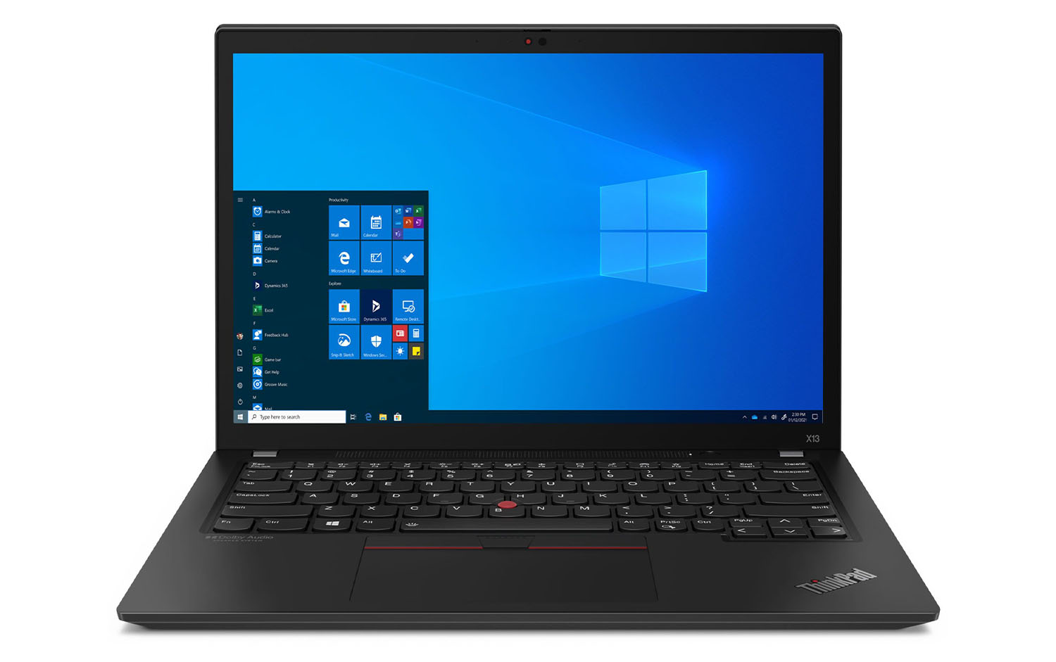 Lenovo ThinkPad X13 Gen 2 AMD Ryzen 5 Pro 8GB RAM 256GB SSD Touchscreen Windows 10 Pro