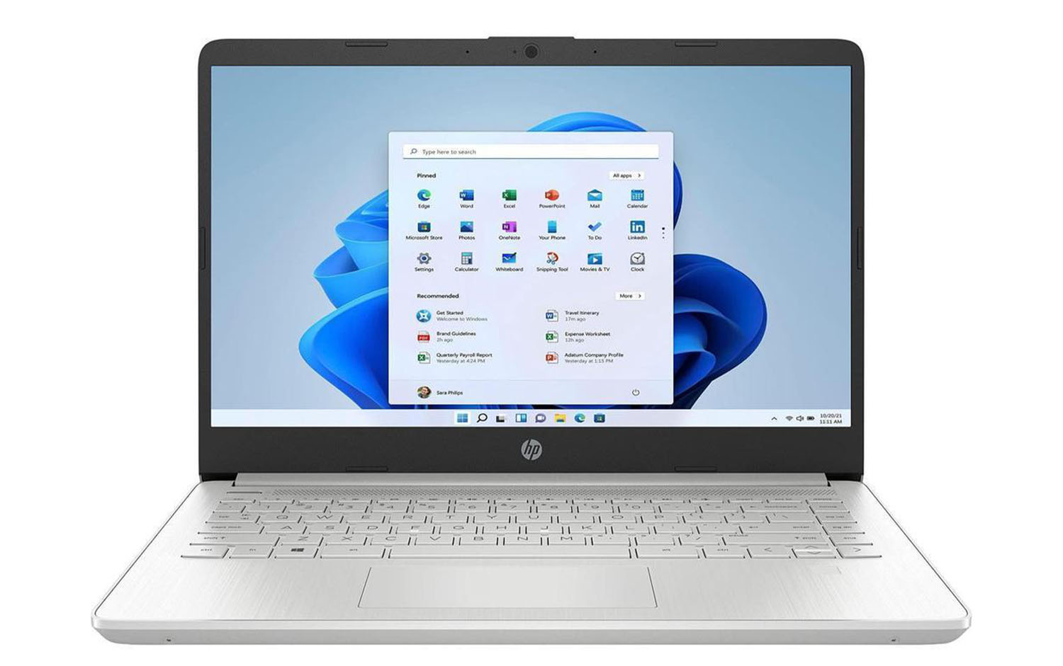 HP Laptop 14 Fq0033dx AMD Ryzen 3 8GB RAM 128GB SSD Windows 11 Home S Mode