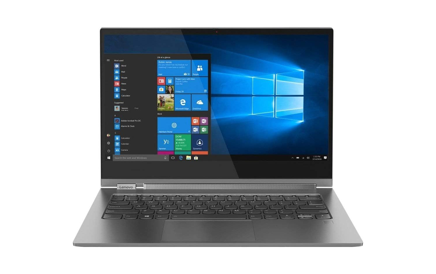 Lenovo Yoga C930 13IKB-81EQ000MUS Intel Core i7-8th Gen 12GB RAM 512GB SSD Microsoft Windows 10 Home Touchscreen