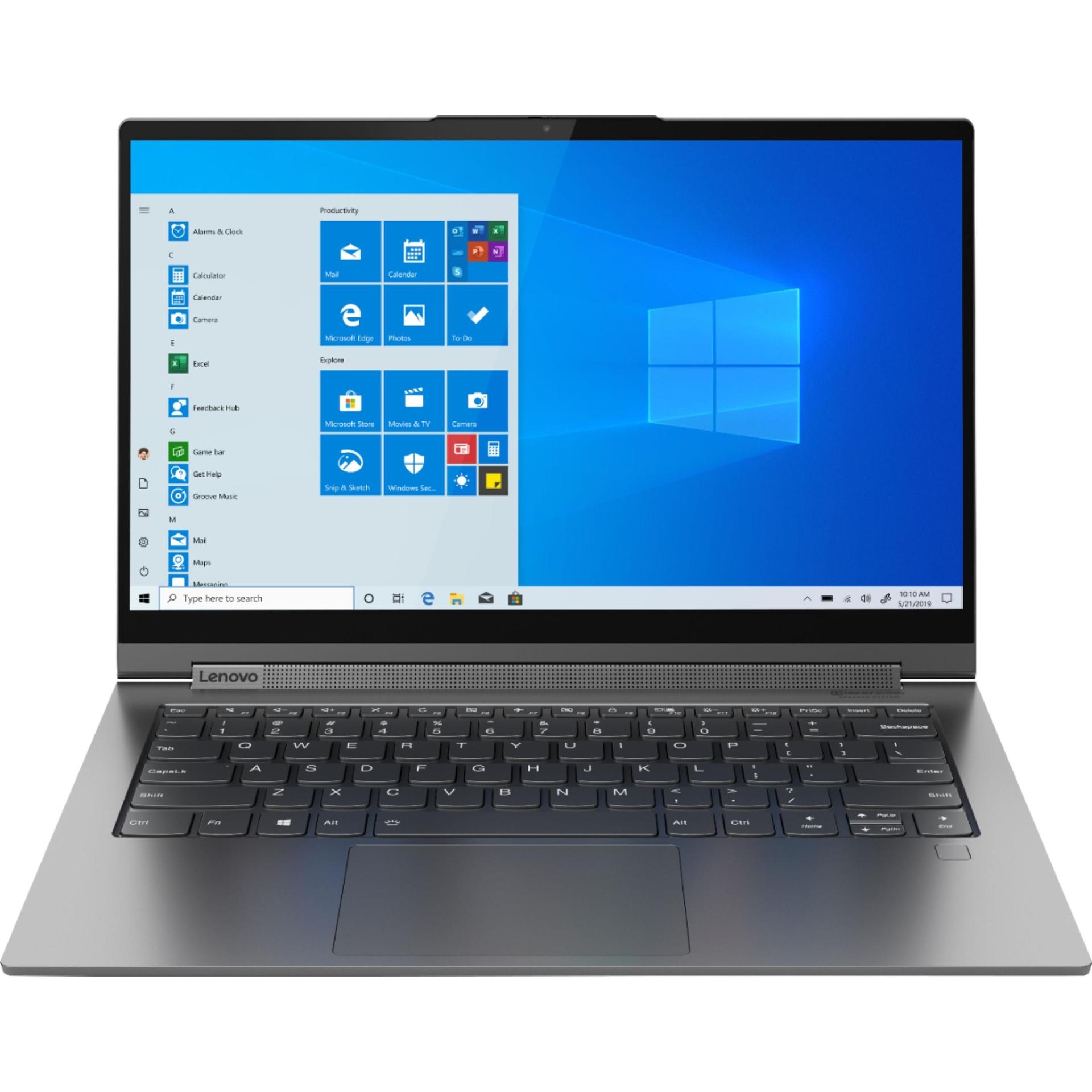 Lenovo Yoga C940 Intel Core i7-9th Gen 16GB RAM & 512GB SSD Microsoft Windows 11 Home NVIDIA GeForce GTX 1650 with Max-Q Design Touchscreen