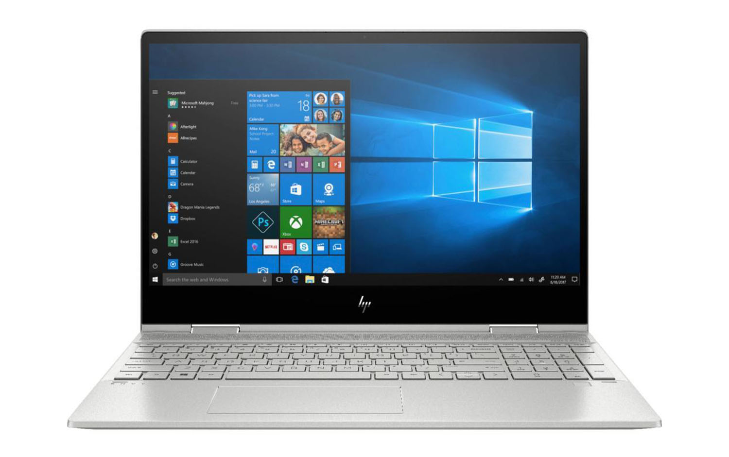 HP Envy X360 15m-dr0012dx Intel Core i7-8th Gen 8GB RAM 512GB SSD & 29GB SSD Microsoft Windows 10 Education Touchscreen