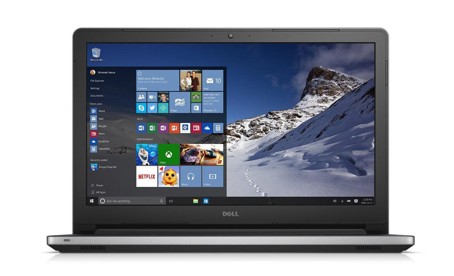 Dell Inspiron 5559 Intel Core i5-6th Gen 8GB RAM 1000GB HDD Microsoft Windows 10 Home Touchscreen