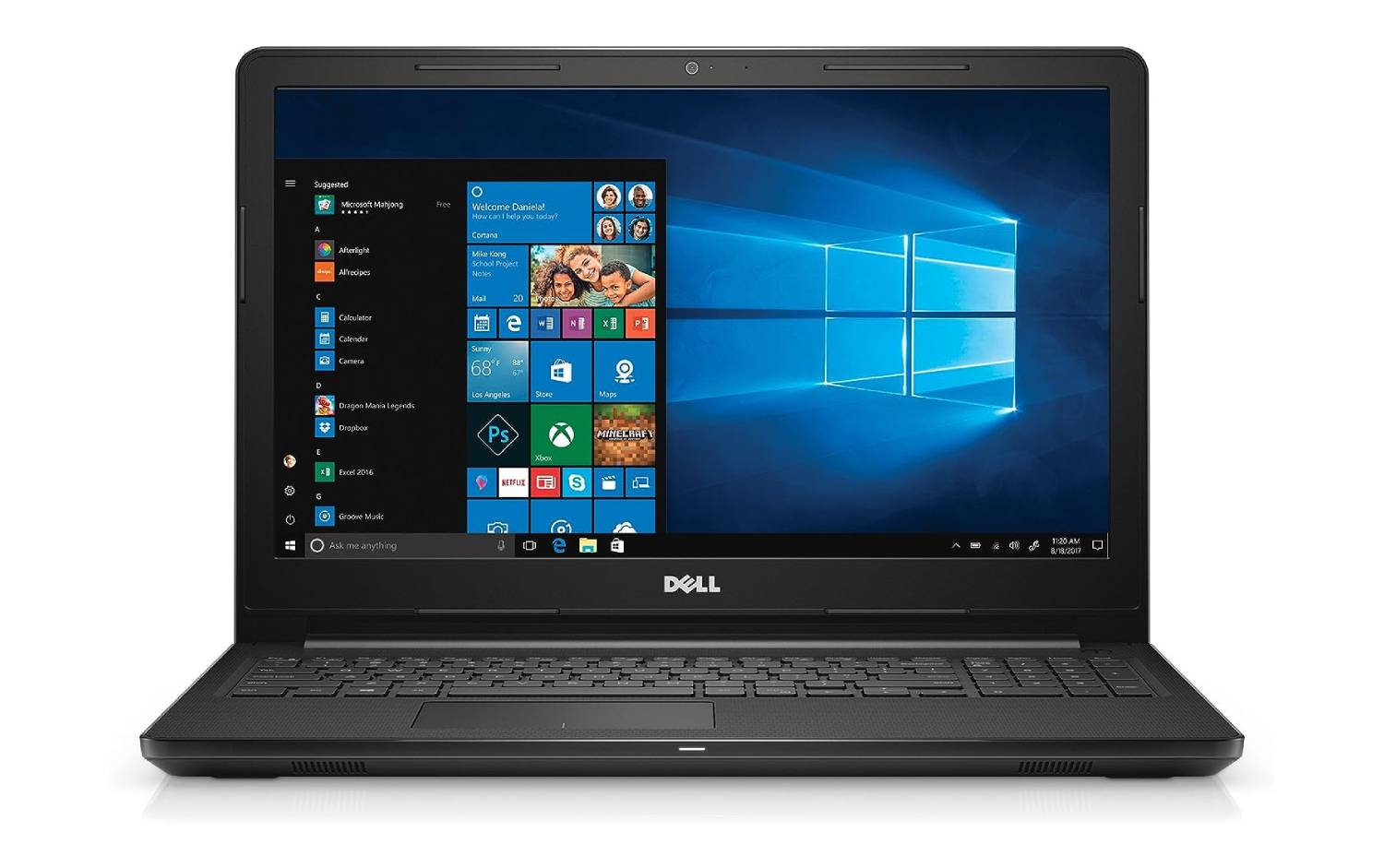 Dell Inspiron Gaming 15-7000 Intel Core i7-7th Gen 16GB RAM 128GB HDD & 1000GB SSD Microsoft Windows 10 Home NVIDIA GeForce GTX 1050 Ti