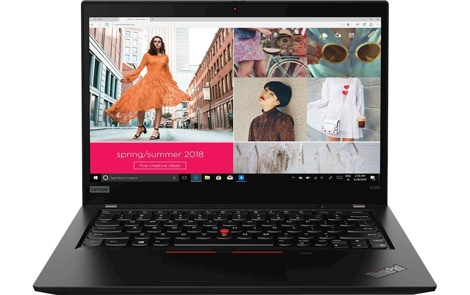 Lenovo ThinkPad X390 13.3 inch Intel Core i7-8th Gen 8GB RAM 256GB SSD Microsoft Windows 10 Pro Touchscreen