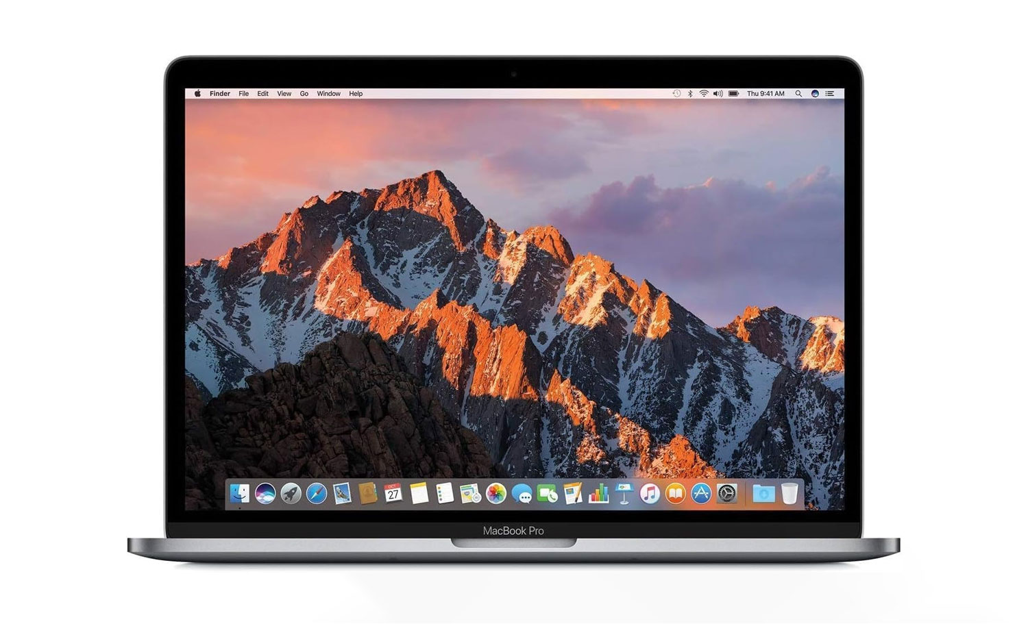 Apple MacBook Pro 2017 A1707 15 inch  Silver Intel Core i7-7th Gen 16GB RAM 512GB SSD MacOS Catalina AMD Radeon Pro 555