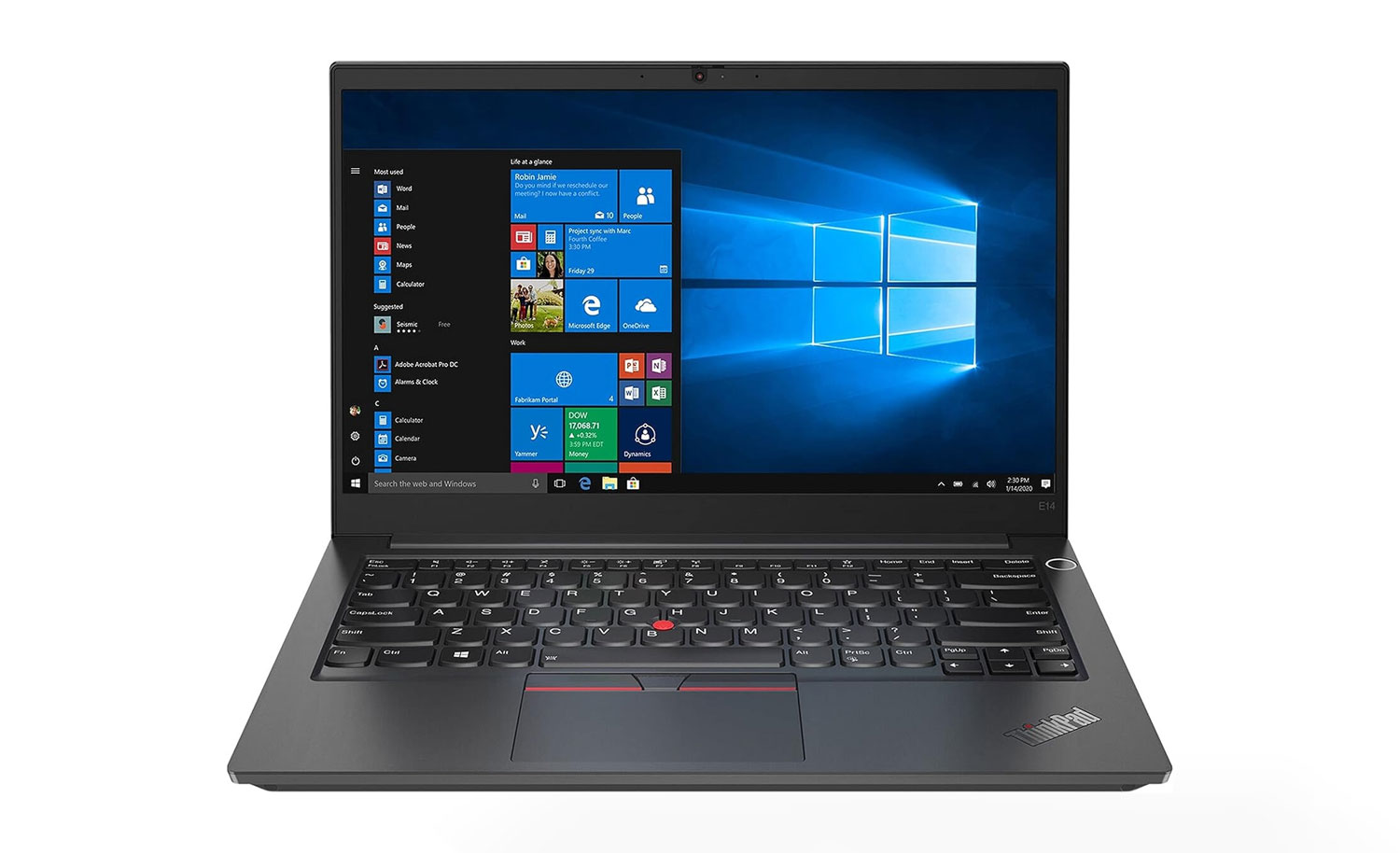 Lenovo ThinkPad E14 Gen 2 14-inches Intel Core i5-11th Gen 16GB RAM 256GB SSD Microsoft Windows 10 Pro