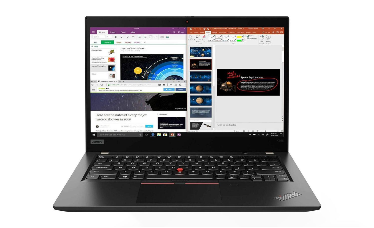 Lenovo ThinkPad X395 13.3 inch AMD Ryzen 7 PRO 3700U 8GB RAM 256GB SSD Microsoft Windows 10 Pro Touchscreen